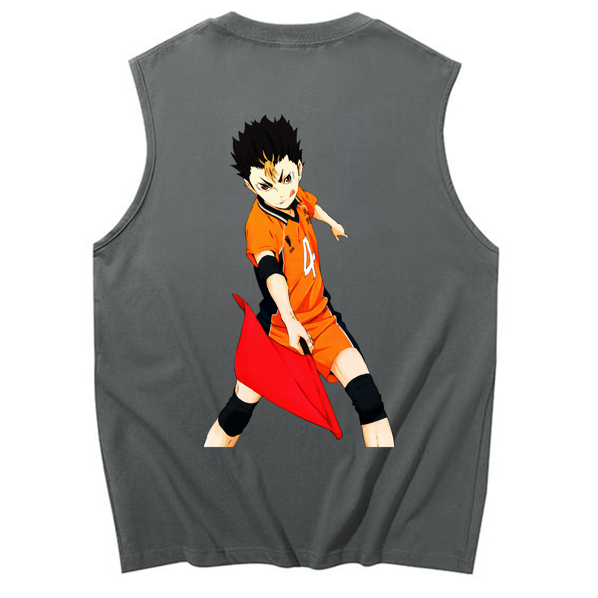 （画像用） ハイキュー!! Haikyu!! コットン100％タンクトップ（背面プリント）